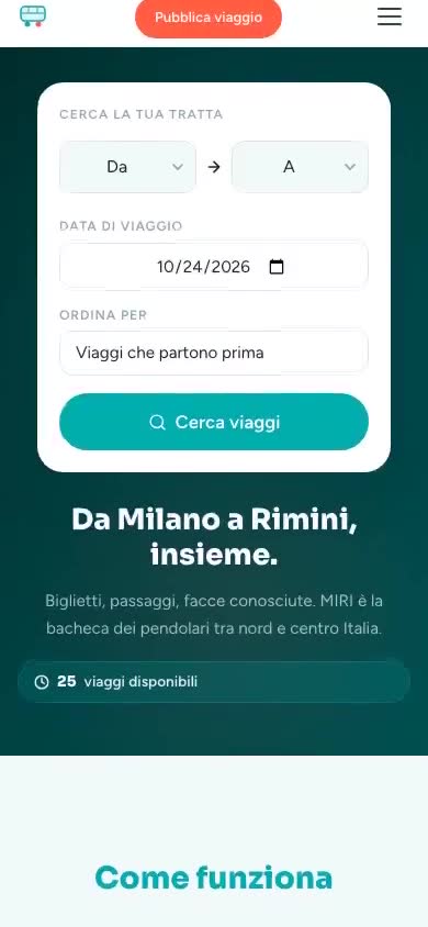MIRI, schermata 2